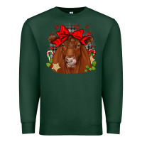 Sports Green christmas red angus Premium Sweatshirt - JahusDesignShop