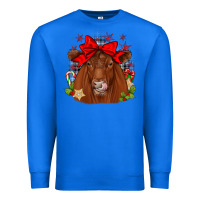 True Royal christmas red angus Premium Sweatshirt - JahusDesignShop