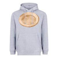 Heather Grey plate fa element Heavyweight Hoodie - FaDigitalArtStudio