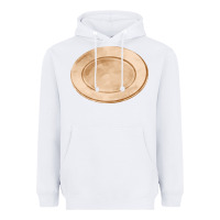 White plate fa element Heavyweight Hoodie - FaDigitalArtStudio