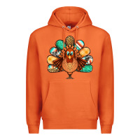 Carrot thanksgiving turkey Premium Hoodie - Jasminsmagicworld