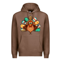 Chestnut thanksgiving turkey Premium Hoodie - Jasminsmagicworld