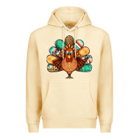 Pina Colada thanksgiving turkey Premium Hoodie - Jasminsmagicworld