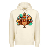 Sandshell thanksgiving turkey Premium Hoodie - Jasminsmagicworld