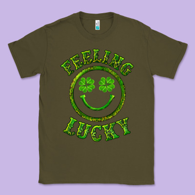 Feeling Lucky With Leopard Classic Tee Designed By Ranaportraitstore