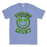Colony Blue feeling lucky with leopard Classic Tee - RanaPortraitStore