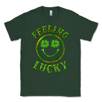 Sports Green feeling lucky with leopard Classic Tee - RanaPortraitStore