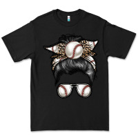 Black baseball mom Premium Tee - RacoonDesign