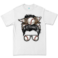 White baseball mom Premium Tee - RacoonDesign