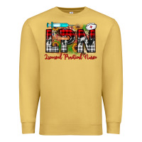 Antique Gold christmas lpn licensed practical nurse Premium Sweatshirt - JahusDesignShop