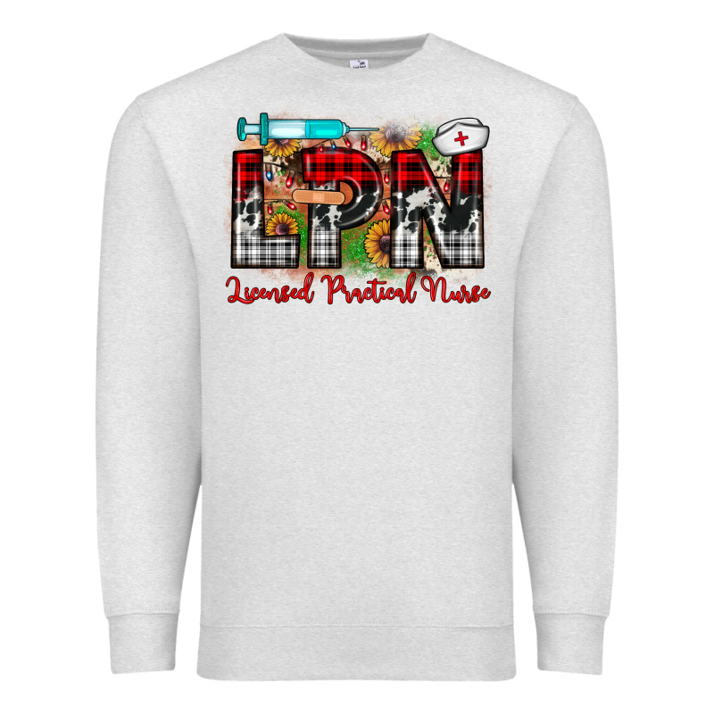 Christmas Lpn Licensed Practical Nurse Premium Sweatshirt by JahusDesignShop | Teevron