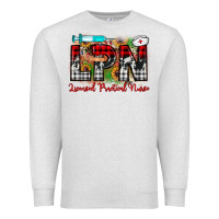 Oatmeal Heather christmas lpn licensed practical nurse Premium Sweatshirt - JahusDesignShop