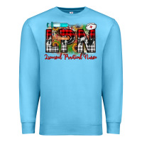 Ocean Blue christmas lpn licensed practical nurse Premium Sweatshirt - JahusDesignShop