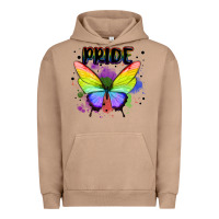 Pigment Burro rainbow butterfly pride lgbtq Urban Hoodie - MaliasSmallBusiness