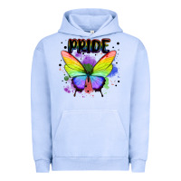 Pigment Grape Ice rainbow butterfly pride lgbtq Urban Hoodie - MaliasSmallBusiness