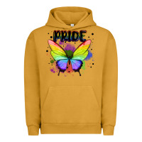 Pigment Peanut Butter rainbow butterfly pride lgbtq Urban Hoodie - MaliasSmallBusiness