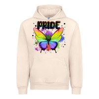 Sandshell rainbow butterfly pride lgbtq Urban Hoodie - MaliasSmallBusiness
