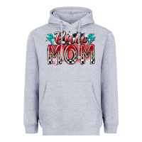 Heather Grey race mom Heavyweight Hoodie - RacoonDesign