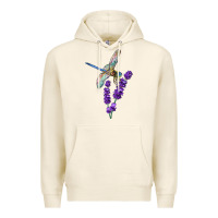Tofu Dragonfly With Lavender Premium Hoodie - LillyAllenDesigns