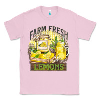 Bubblegum Pink farm fresh lemons Classic Tee - Zillion Design Studio