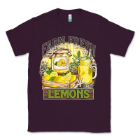Plum farm fresh lemons Classic Tee - Zillion Design Studio