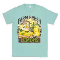 Seafoam farm fresh lemons Classic Tee - Zillion Design Studio
