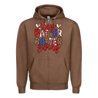 Chestnut hey batter batter swing Zipper Hoodie - Zillion Design Studio