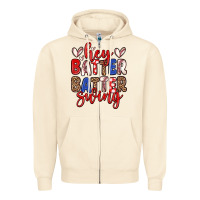 Sandshell hey batter batter swing Zipper Hoodie - Zillion Design Studio
