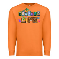 Carrot teacher life Premium Sweatshirt - AdoDesignShop