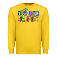 Lemon teacher life Premium Sweatshirt - AdoDesignShop