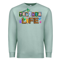 Seafoam teacher life Premium Sweatshirt - AdoDesignShop