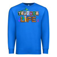True Royal teacher life Premium Sweatshirt - AdoDesignShop
