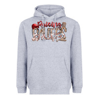 Heather Grey Raising Ballers Heavyweight Hoodie - RacoonDesign