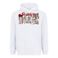 White Raising Ballers Heavyweight Hoodie - RacoonDesign