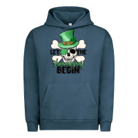 Pigment Midnight Navy let the shenanigans begin Urban Hoodie - MaliasSmallBusiness