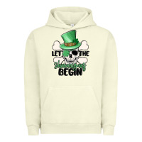 Pigment Pistachio let the shenanigans begin Urban Hoodie - MaliasSmallBusiness