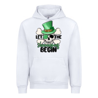 White let the shenanigans begin Urban Hoodie - MaliasSmallBusiness
