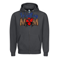 Smoke wrestling mom Zipper Hoodie - Zillion Design Studio
