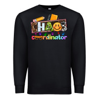 Black teacher chaos coordinator Premium Sweatshirt - AdoDesignShop