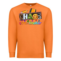 Carrot teacher chaos coordinator Premium Sweatshirt - AdoDesignShop
