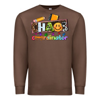 Chestnut teacher chaos coordinator Premium Sweatshirt - AdoDesignShop