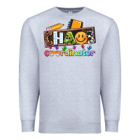 Heather Grey teacher chaos coordinator Premium Sweatshirt - AdoDesignShop