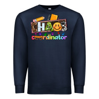 Navy teacher chaos coordinator Premium Sweatshirt - AdoDesignShop