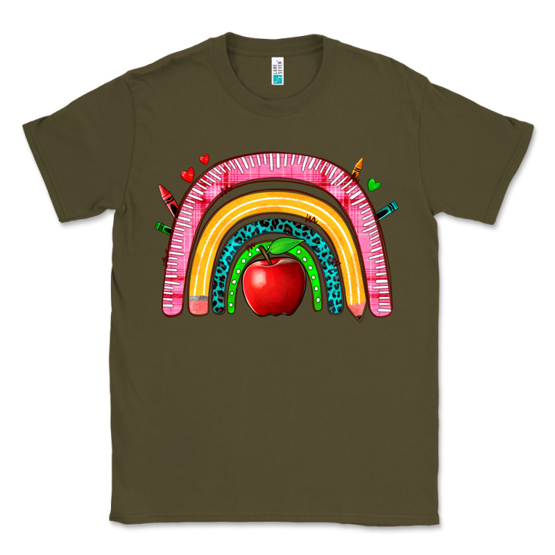 School Rainbow Classic Tee by Zillion Design Studio | Teevron