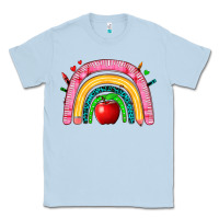 Dusty Blue school rainbow Classic Tee - Zillion Design Studio