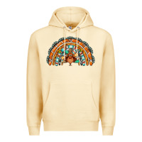 Pina Colada turquoise thanksgiving turkey rainbow Premium Hoodie - Jasminsmagicworld