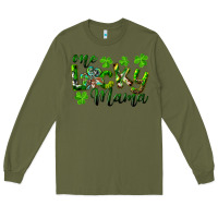 Army Green st. patricks day one lucky mama Long Sleeve Tee - RanaPortraitStore