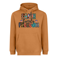 Meerkat faith family freedom Heavyweight Hoodie - CowhideDigitalArt