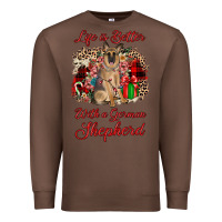 Chestnut Christmas life is better with a german shepherd Premium Sweatshirt - JahusDesignShop