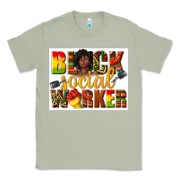 Matcha black social worker Classic Tee - texasbilliewilder